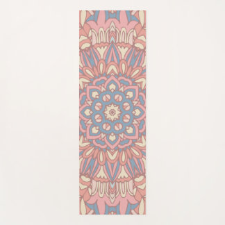 Colourful Indian Mexican Ethnic Oriental Rug Manda Yoga Mat