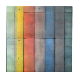 Colourful Industrial Pattern Ceramic Tile