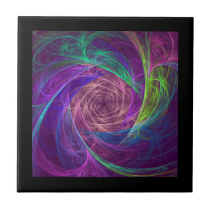 Colourful Infinity Ceramic Tile
