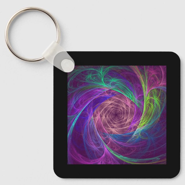 Colourful Infinity Key Ring (Front)