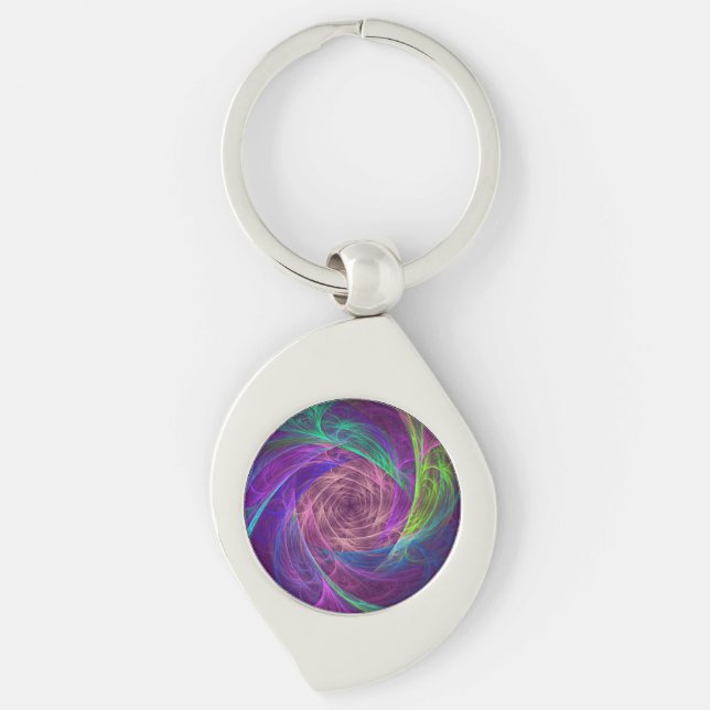 Colourful Infinity Key Ring (Front)