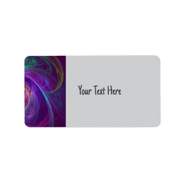 Colourful Infinity Label (Front)