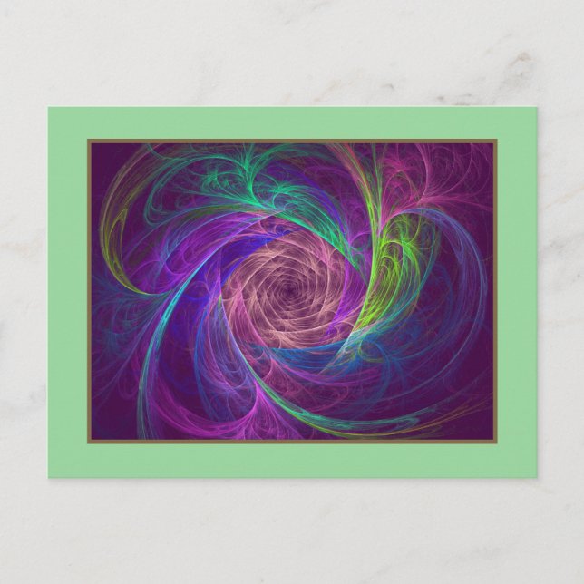 Colourful Infinity Postcard (Front)
