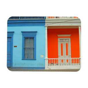 Colourful Iquique street Magnet