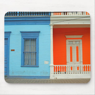 Colourful Iquique street Mouse Pad