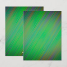 Colourful Iridescent Blank Card for Customisation