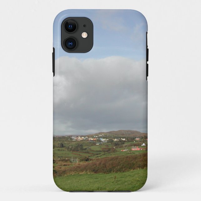 Colourful Irish Village Scene. Case-Mate iPhone Case (Back)