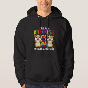 Colourful It S Ok To Be Different Autism Awareness Hoodie