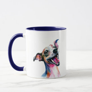 Colourful Italian Greyhound | Joyful Iggy Mug