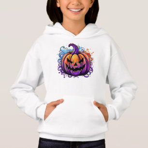 Colourful jack-O-Lantern