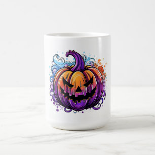 Colourful Jack-O-Lantern Coffee Mug