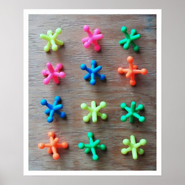 Colourful Jacks Poster (Front)