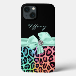 Colourful Jaguar Print  iPhone 13 Case