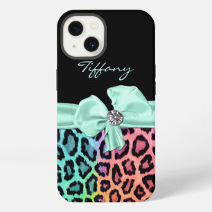 Colourful Jaguar Print iPhone 13 Case