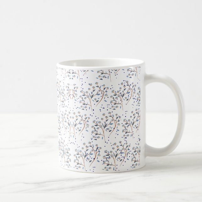 Colourful Jaipur Wildflower Coffee Mug (Right)