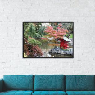 Colourful Japanese Botanical Garden Photo Print