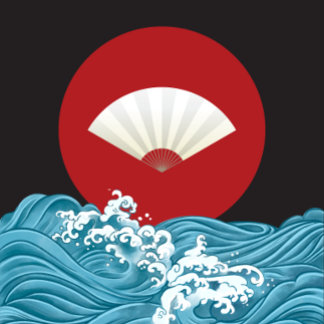 Colourful Japanese Inspired Tote Bag