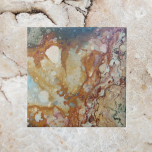 Colourful Jasper Stone Pattern Ceramic Tile