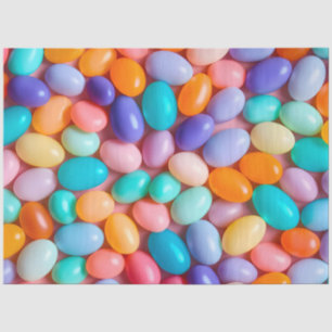 Colourful Jelly Bean Art Tissue Paper
