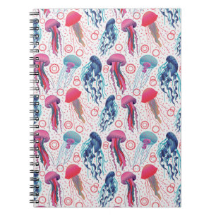 Colourful Jelly fishes Notebook