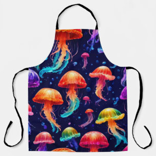 Colourful Jellyfish  Apron