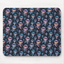 Colourful Jellyfish Ocean Mousepad – Whimsical Sea