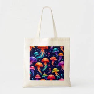Colourful Jellyfish  Tote Bag