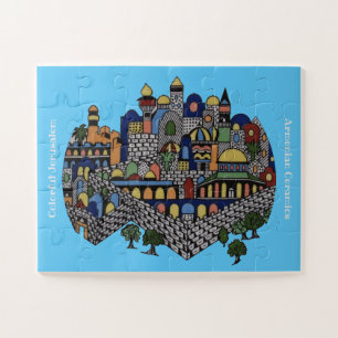 Colourful Jerusalem Jigsaw Puzzle