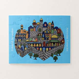 Colourful Jerusalem Jigsaw Puzzle