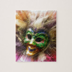 Colourful Jester Jigsaw Puzzle