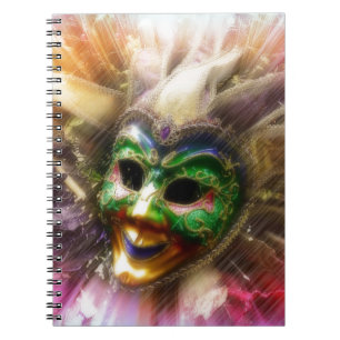 Colourful Jester Notebook