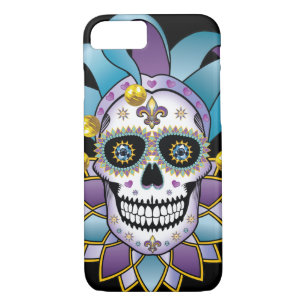Colourful Jester Skull iPhone 8/7 Case