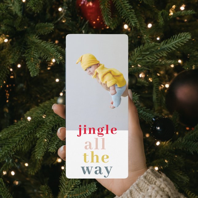 Colourful Jingle All The Way With Photo  (Creator Uploaded)