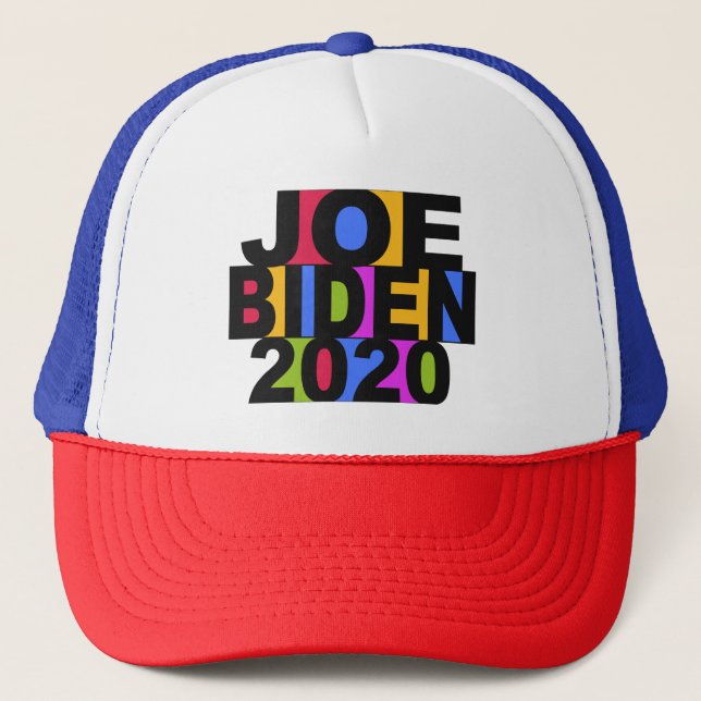 Colourful JOE BIDEN 2020 hats (Front)