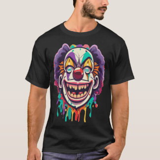 Colourful Joker Design T-Shirt