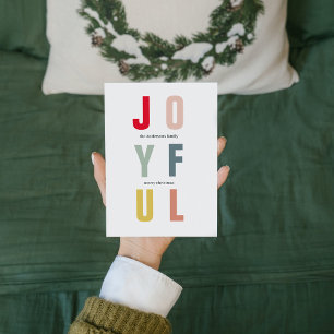 Colourful Joyful Christmas   Happy Holidays