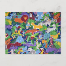 Colourful Jungle Animals