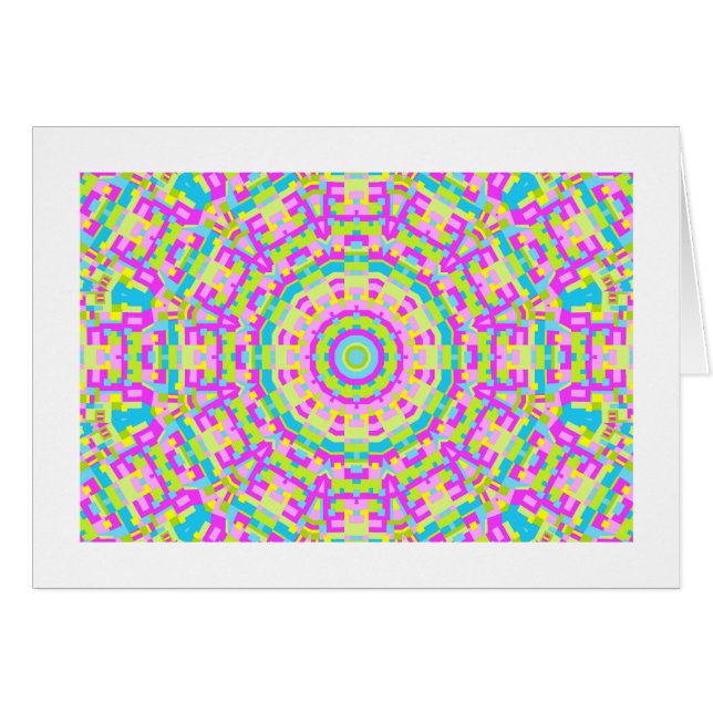 Colourful Kaleidoscope 03 (Bordered) (Front Horizontal)