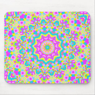 Colourful Kaleidoscope 04 Mouse Pad