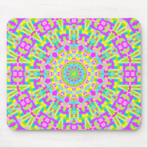Colourful Kaleidoscope 05 Mouse Pad