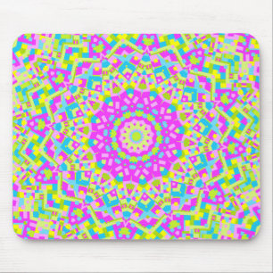 Colourful Kaleidoscope 08 Mouse Pad