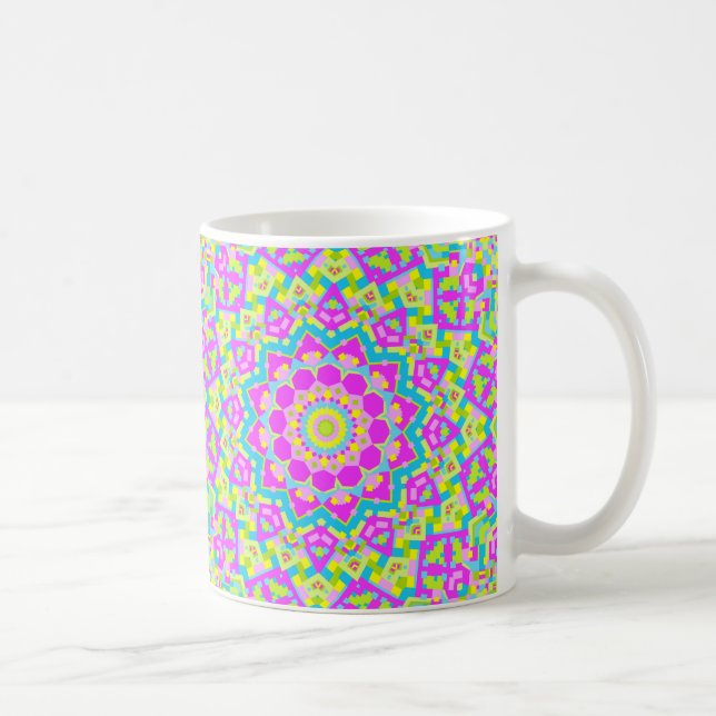 Colourful Kaleidoscope 09 Coffee Mug (Right)