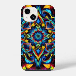 Colourful Kaleidoscope Mandala iPhone 14 Case 