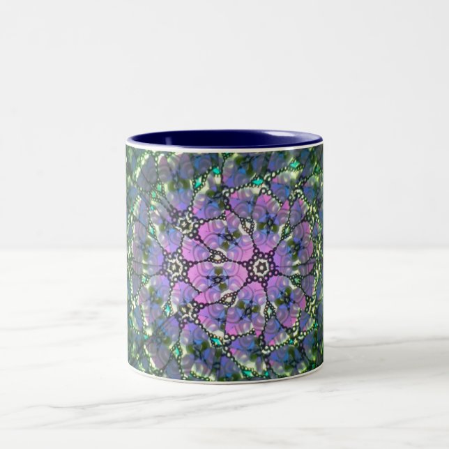 Colourful Kaleidoscope Mug #2 (Center)
