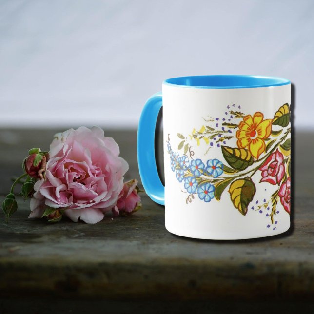  colourful Kalocsai  flowers  Mug (Creator Uploaded)
