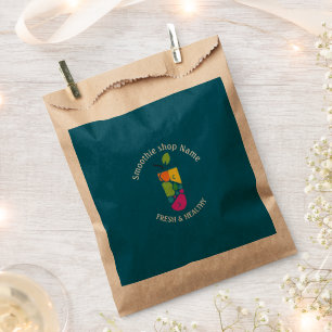 Colourful Kawaii Sweet yogurt Smoothies fruit Juic Favour Bag