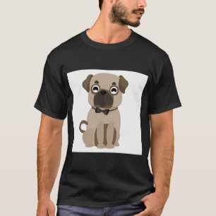 Colourful Kawaii Teacup Pug T-Shirt