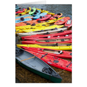 Colourful Kayaks