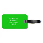 Colourful keep calm luggage tags | Customise it!