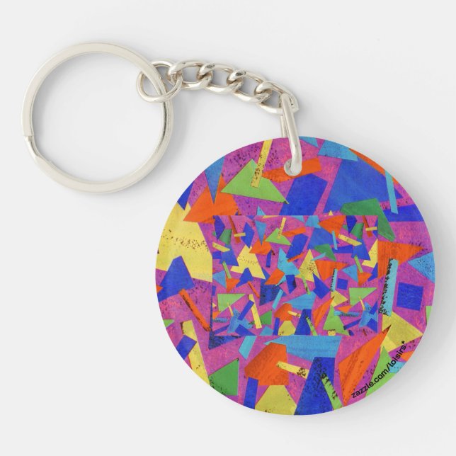 Colourful Key Ring (Front)
